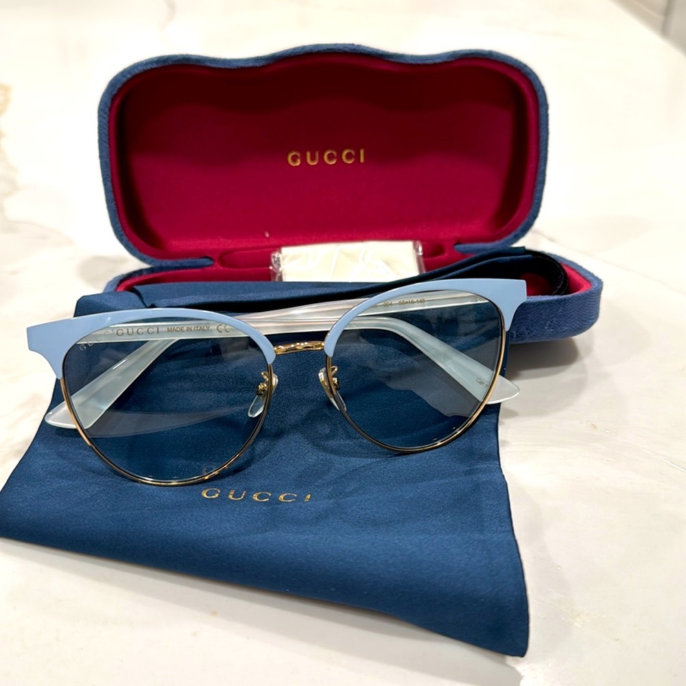 Gucci 55mm Clubmaster Sunglasses